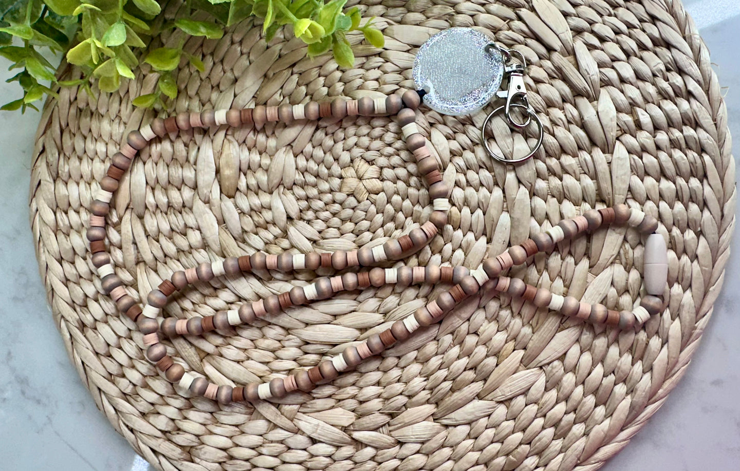 Beaded Lanyards to use with Interchangeable Toppers